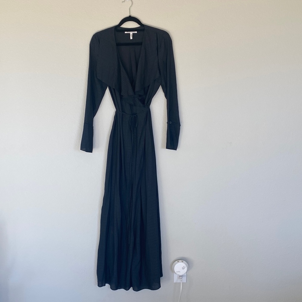 BCBG generation maxi dress, long sleeve